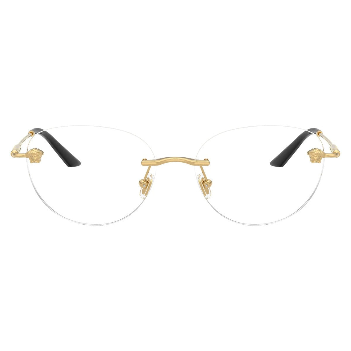 Versace VE1305 1002 Gold eyeglasses front view