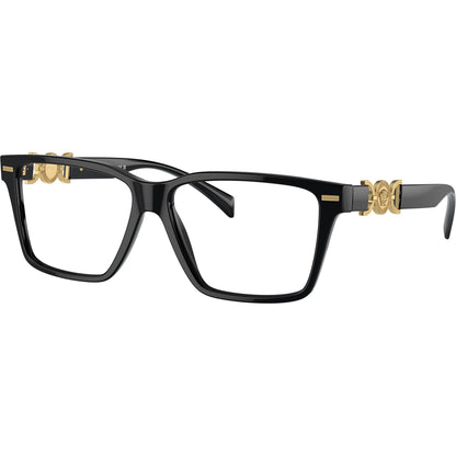 Versace VE3335 GB1 Black eyeglasses angle view