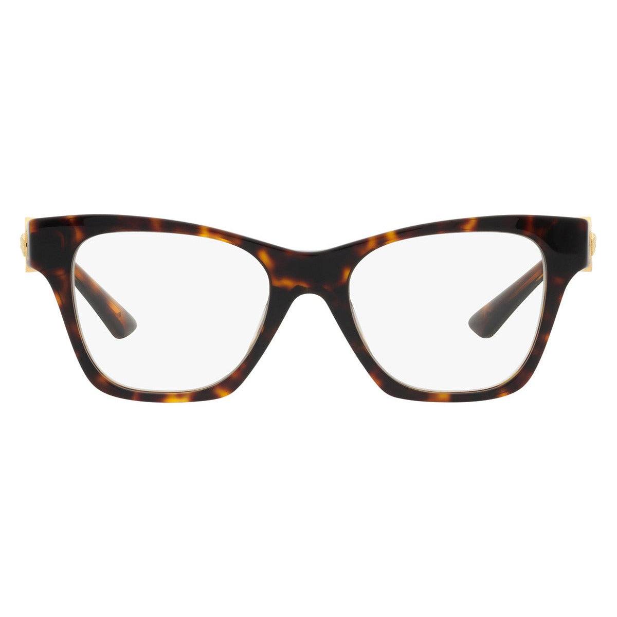 Versace VE3341U 108 Havana eyeglasses front view