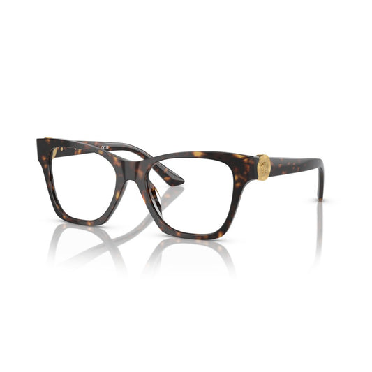 Versace VE3341U 108 Havana eyeglasses angle view