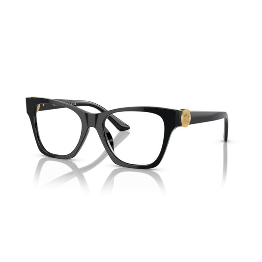 Versace VE3341U GB1 Black eyeglasses angle view