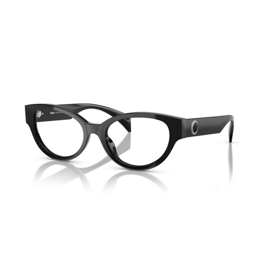 Versace VE3361U GB1 Black eyeglasses angle view
