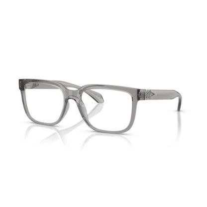 Versace VE3377U 593 Transparent Grey eyeglasses angle view