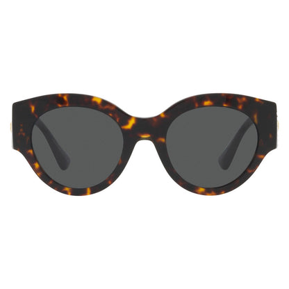 Versace VE4438B 108/87 Dark Havana sunglasses front view