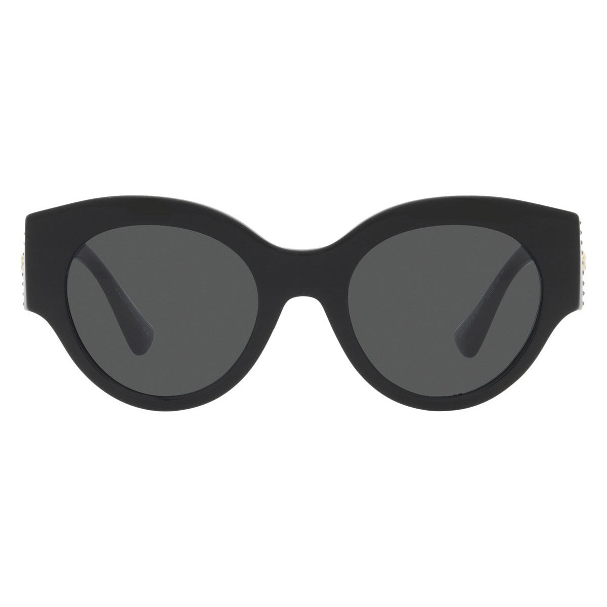Versace VE4438B GB1/87 Black sunglasses front view