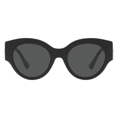 Versace VE4438B GB1/87 Black sunglasses front view
