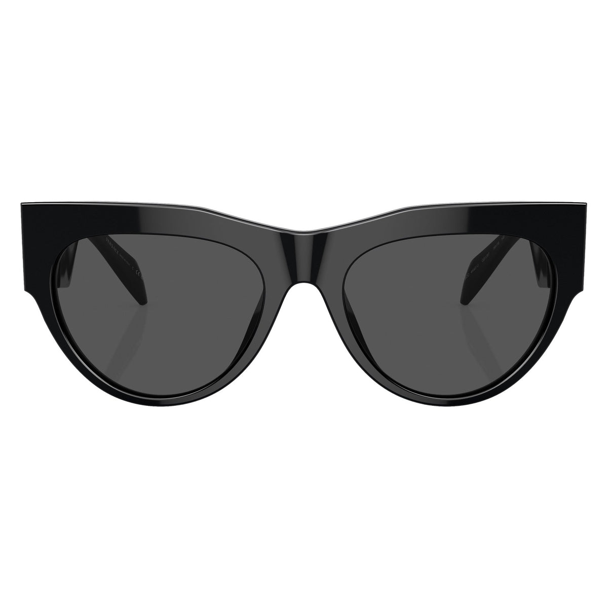 Versace VE4440U GB1/87 Black sunglasses front view