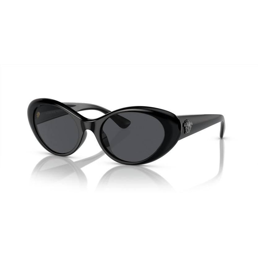Versace VE4455U GB1/87 Black sunglasses angle view
