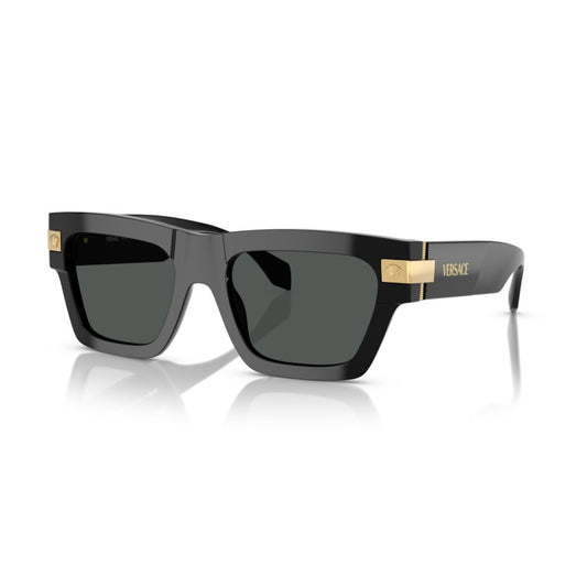 Versace VE4464 GB1/87 Black sunglasses angle view
