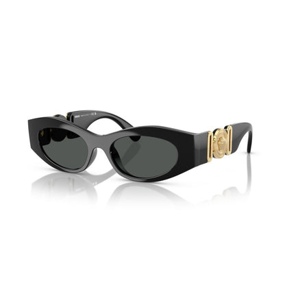 Versace VE4480U GB1/87 Black sunglasses angle view