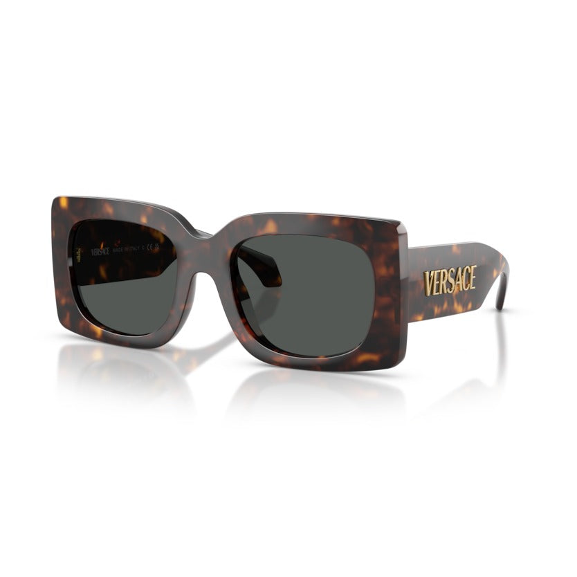 Versace VE4496U 108/8754 Havana sunglasses angle view