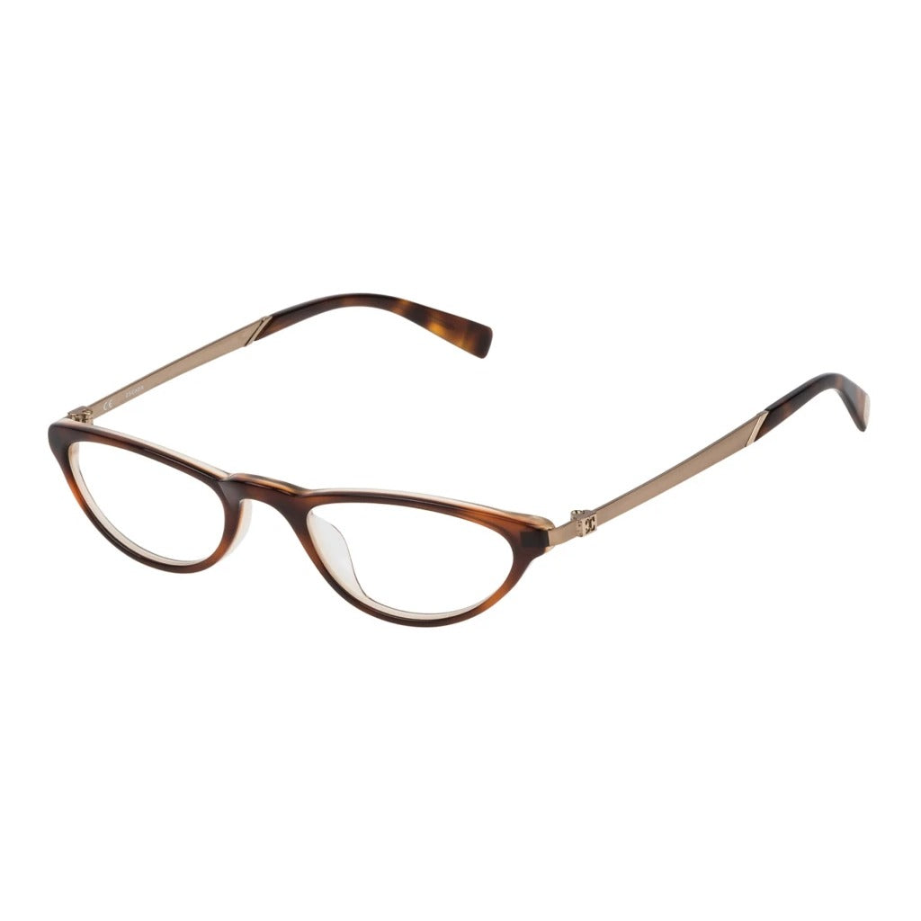 Escada VES454 09TA Havana eyeglasses angle view