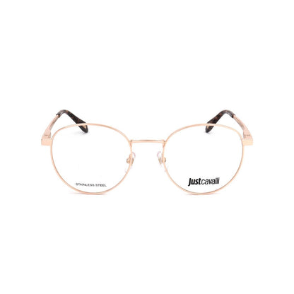 Just Cavalli VJC017 08FC Shiny Copper Gold eyeglasses front view