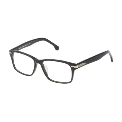 Lozza VL4080 700Y Shiny Black eyeglasses angle view