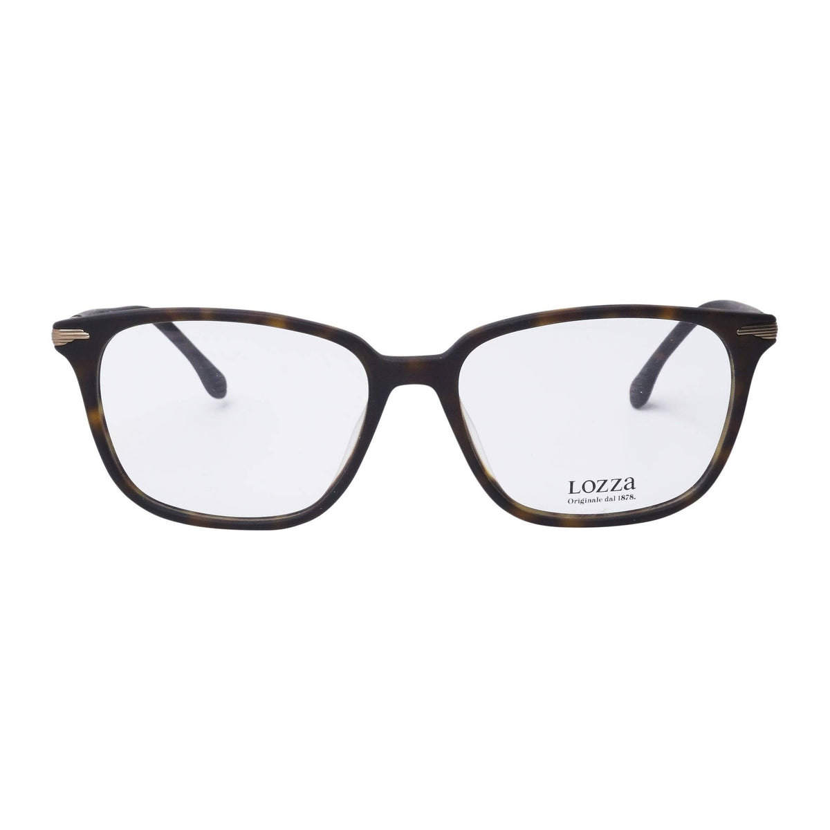 Lozza VL4089 722M Matte Havana eyeglasses front view