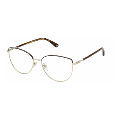 Nina Ricci VNR294 0342 Rose Gold eyeglasses angle view