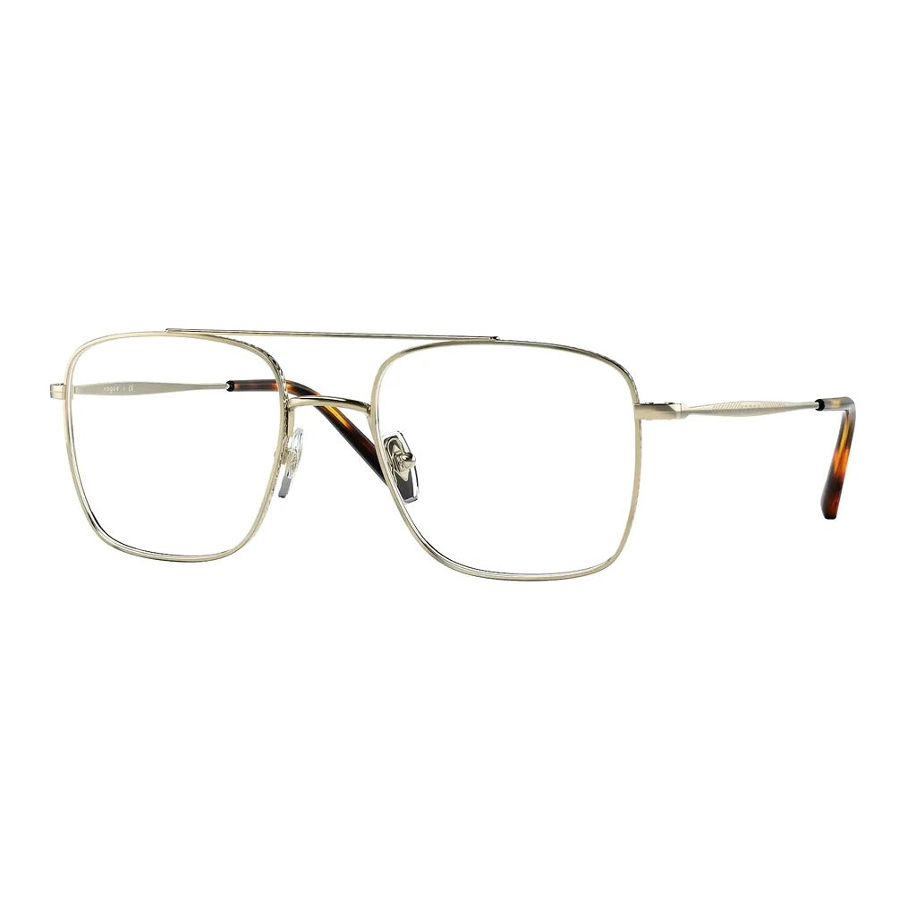 Vogue VO4192 848 Pale Gold eyeglasses angle view