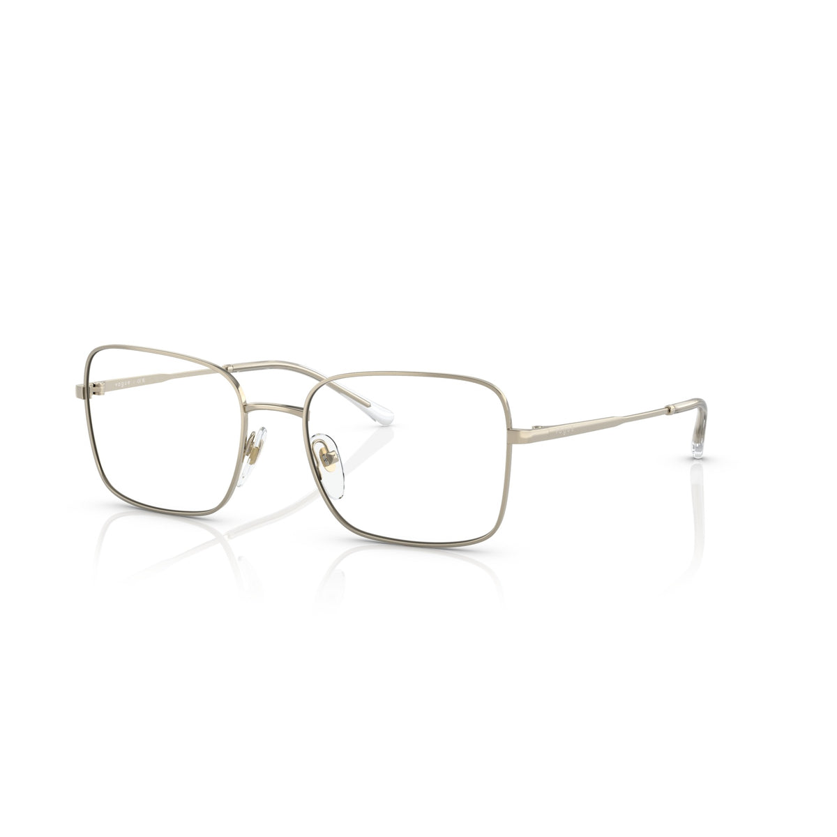 Vogue VO4252 848 Pale Gold eyeglasses angle view