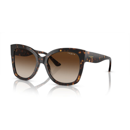 Vogue VO5338S W65613 Dark Havana sunglasses angle view