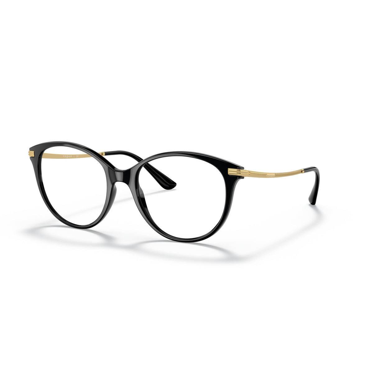 Vogue VO5423 W44 Black eyeglasses angle view