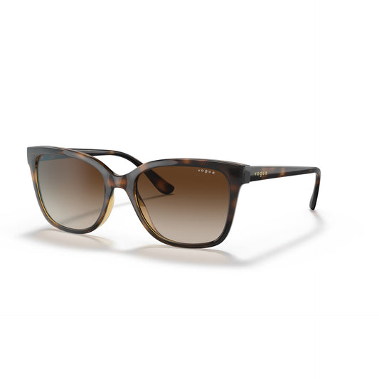 Vogue VO5426S W65613 Dark Havana sunglasses angle view