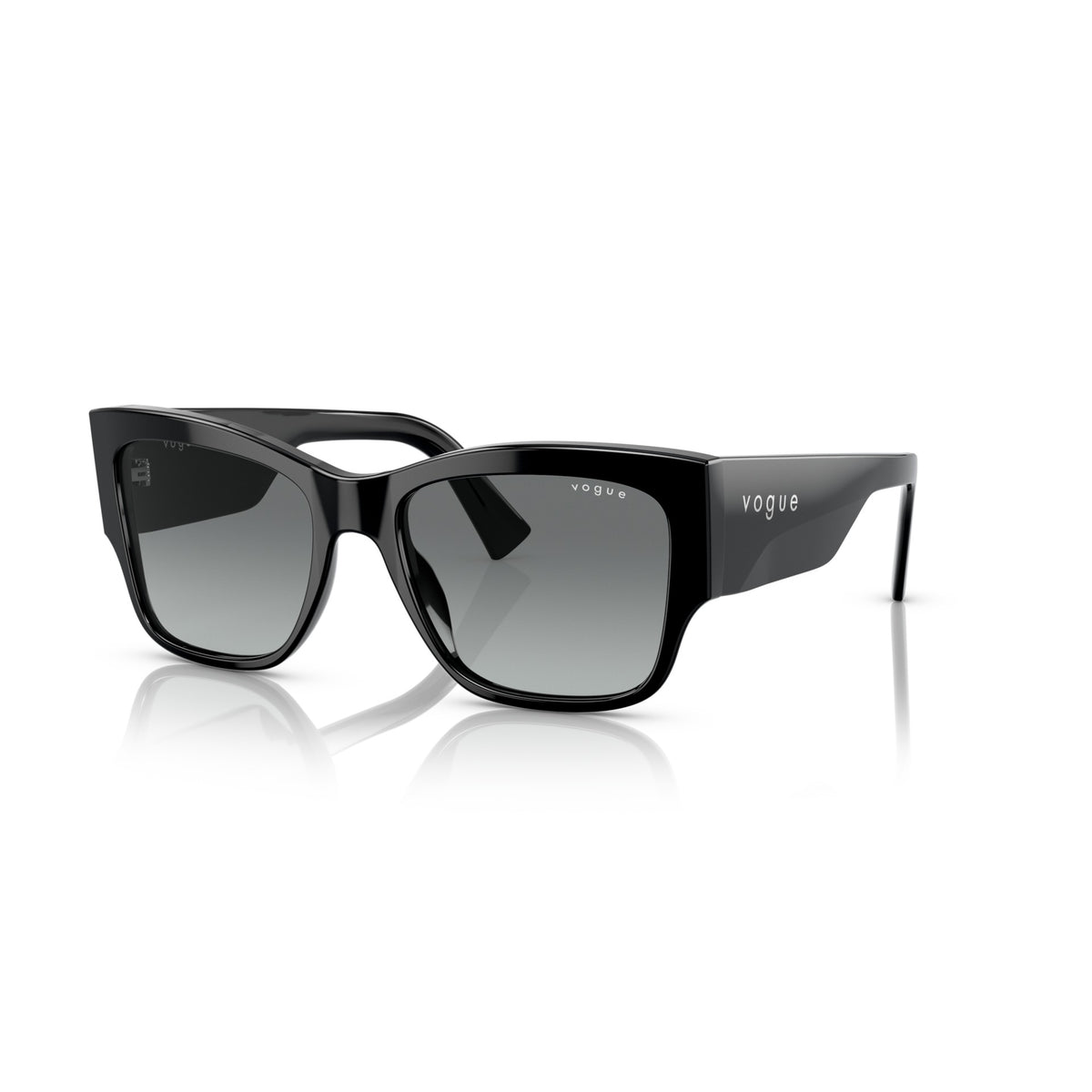 Vogue VO5462S W44/11 Black sunglasses angle view