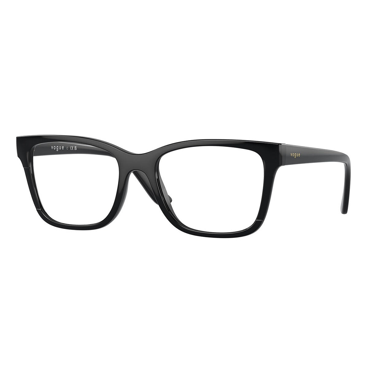 Vogue VO5556 W44 Black eyeglasses angle view