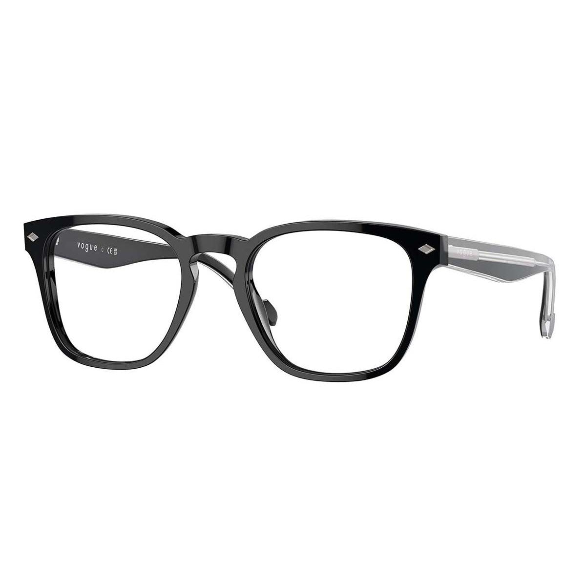 Vogue VO5570 W44 Black eyeglasses angle view