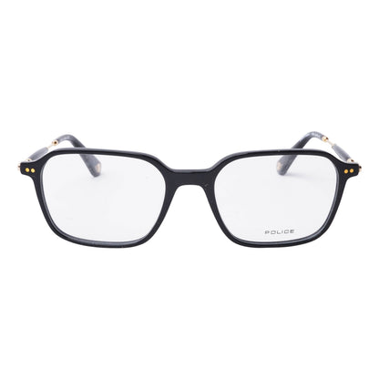 Police VPLE98M 0700 Shiny Black eyeglasses front view