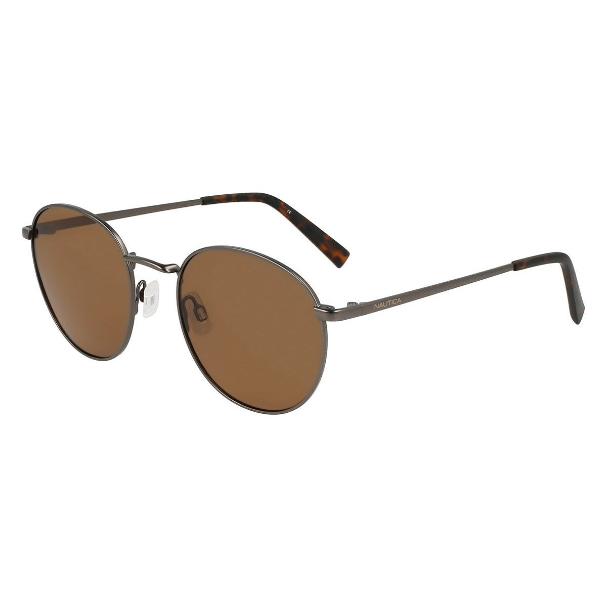 Nautica N100SP 030 Oval Matte Gunmetal sunglasses