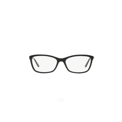 Versace VE3186 GB1 black cat-eye eyeglasses front view