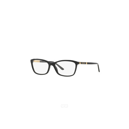 Versace VE3186 GB1 black cat-eye eyeglasses angle view